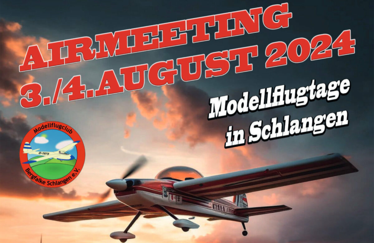 Air-Meeting 2024 – Modellflugtage